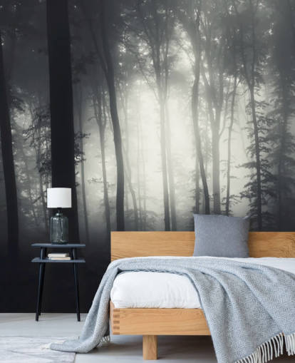 Decorazione murale con foresta Decorazione murale con foresta