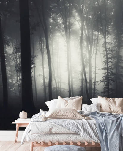 Muurschildering van Forest Wall