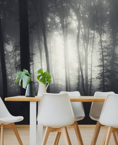 Muurschildering van Forest Wall