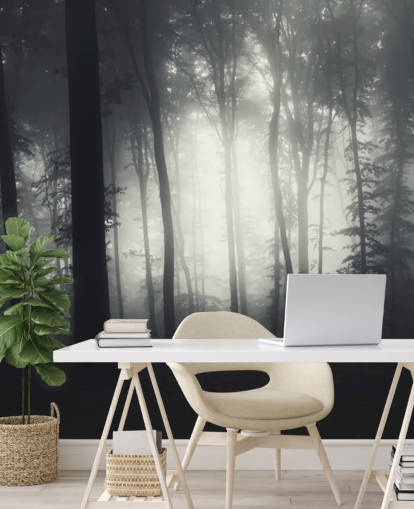 Muurschildering van Forest Wall