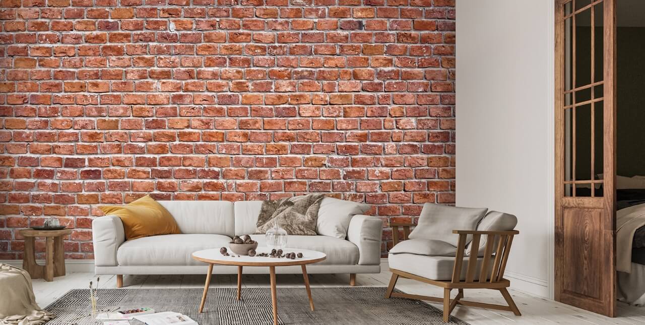 Red Brick Wall Fabric Background for Photography  Backdropsource Australia