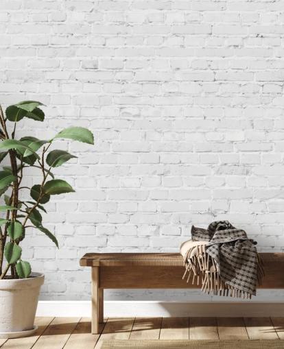 papel de parede de tijolo branco papel de parede de tijolo branco