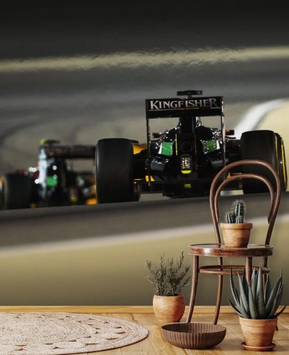 Green F1 Car Wallpaper