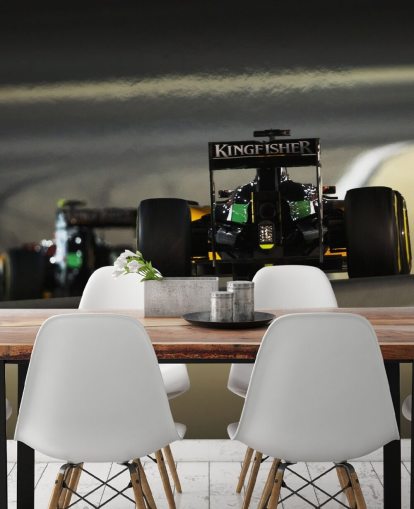 Carta da parati verde F1