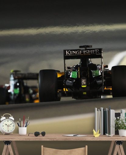 Grün F1 Auto-Tapete