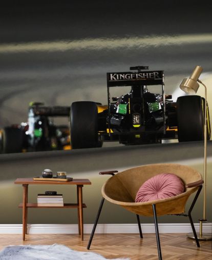 Green F1 Car Wallpaper