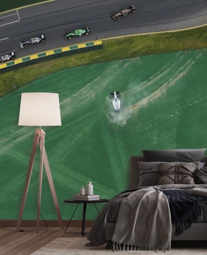 Luchtfoto van F1 Track Wallpaper Luchtfoto van F1 Track Wallpaper