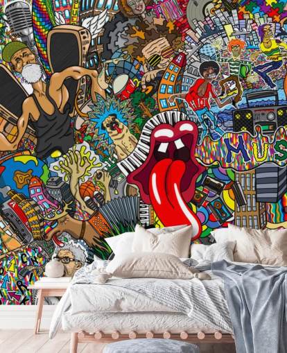 colourful graffiti wall wallpaper colourful graffiti wall wallpaper