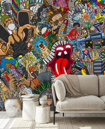colourful graffiti wall wallpaper colourful graffiti wall wallpaper
