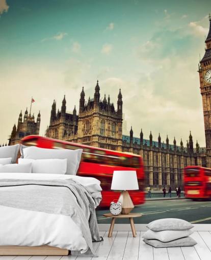 Carta da parati Red Bus a Londra