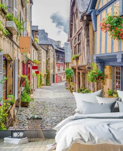 Carta da parati mediterranea