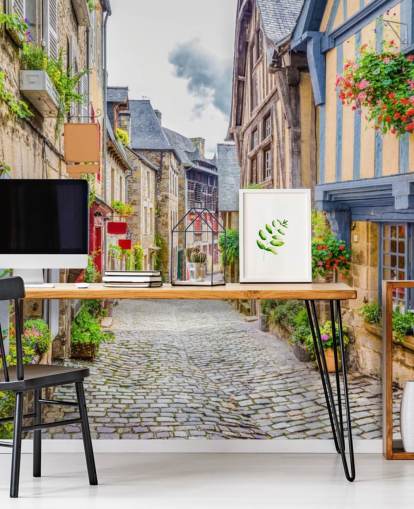 Mediterranean street wallpaper Mediterranean street wallpaper