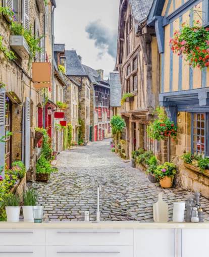 Välimeren katu tapetti