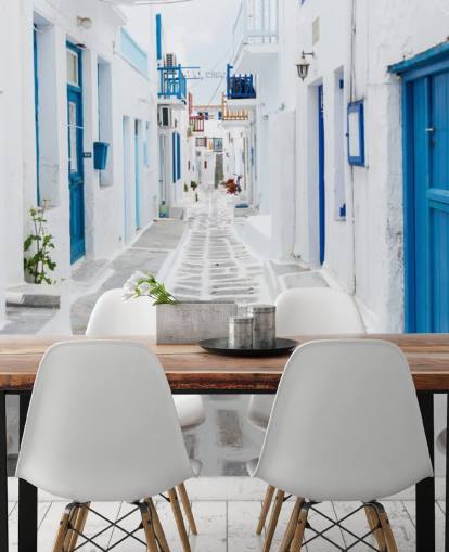 Mykonos Street View, Griechenland Mykonos Greece Wallpaper Mykonos Street View, Griechenland Mykonos Greece Wallpaper