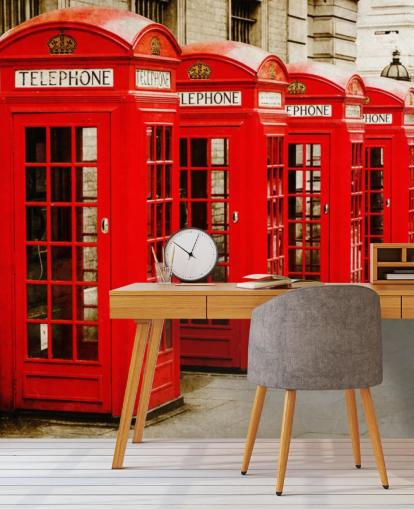 Red Telefon Bokser tapet