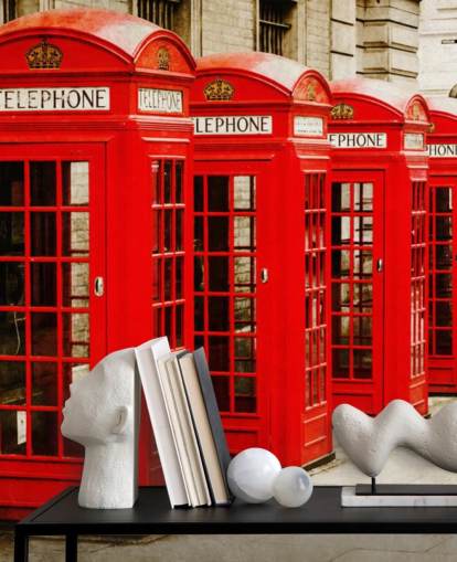 Red Telefon Bokser tapet