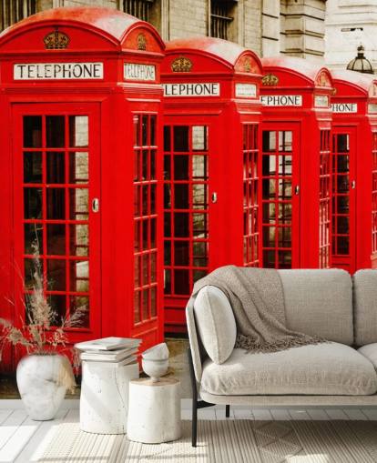 papel de parede caixas de telefone vermelho papel de parede caixas de telefone vermelho