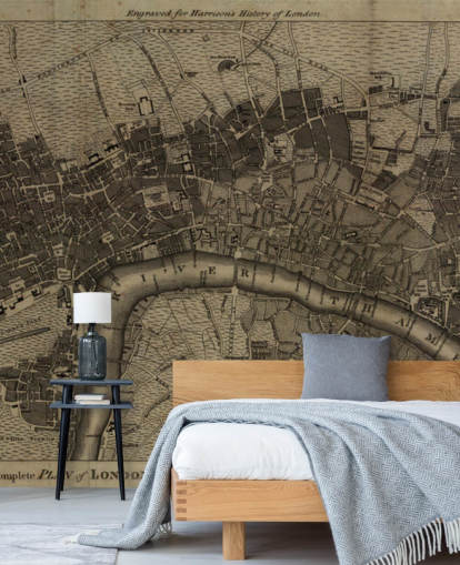 Gearchiveerd London Map Wallpaper