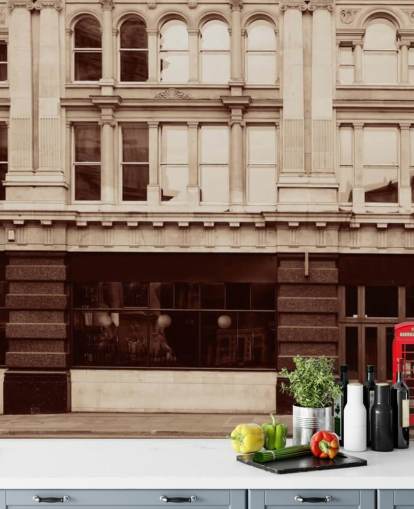 Phone Boxes mural