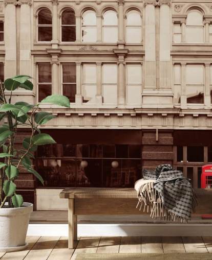 Murale des cabines téléphoniques