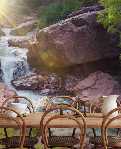 Papel Pintado Rocky Mountain River