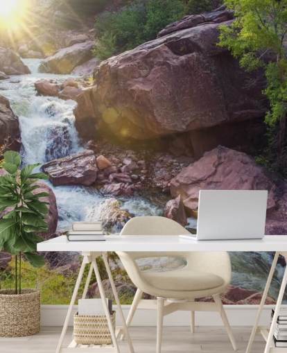 Papel de Parede Rocky Mountain River