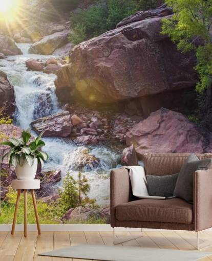 Papel de Parede Rocky Mountain River