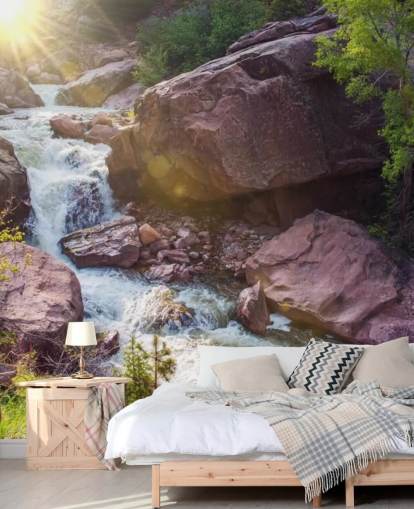 Papel de Parede Rocky Mountain River