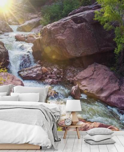 Rocky Mountain River Wallpaper