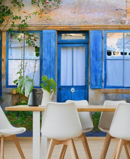 papier peint de vieilles portes bleues papier peint de vieilles portes bleues