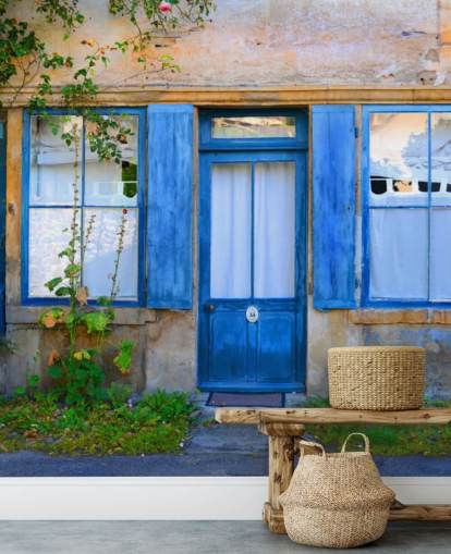 fondo de pantalla old blue doors fondo de pantalla old blue doors