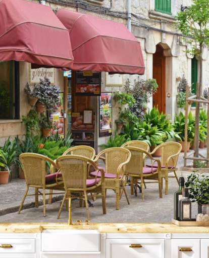 Italian House Front Taustakuva