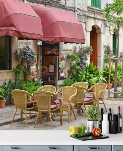 Italian House Front Wallpaper