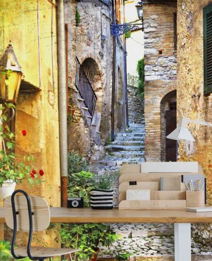 carta da parati città vecchia