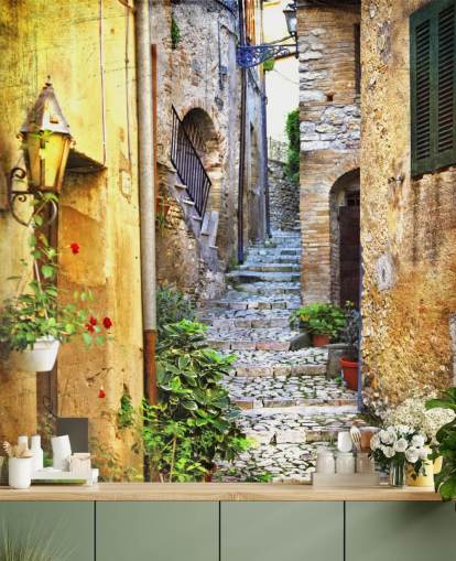 carta da parati città vecchia