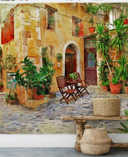 Chania, Creta - antigas ruas charmosas Chania Crete Wallpaper 
