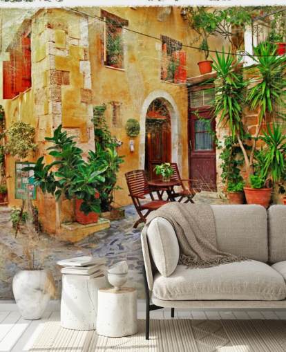 Chania, Creta- antiguas calles encantadoras Chania Crete Wallpaper Chania, Creta- antiguas calles encantadoras Chania Crete Wallpaper