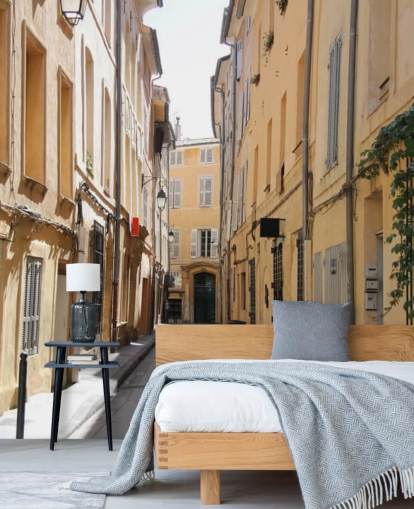 Straße, Aix-en-Provence Provence Wallpaper 