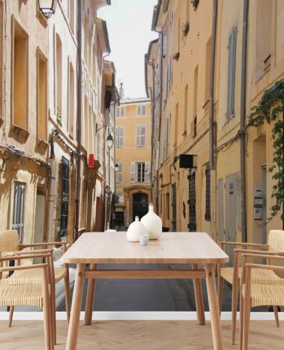 Rue d'Aix-en-Provence Provence Wallpaper 