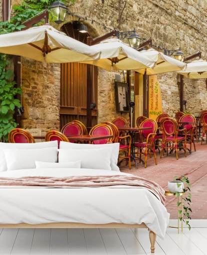 Rustic Italian Street Wall Mural