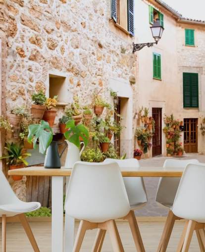 Papel pintado Casas rústicas