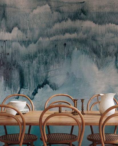 Blue and Black Watercolor Wallpaper Blue and Black Watercolor Wallpaper