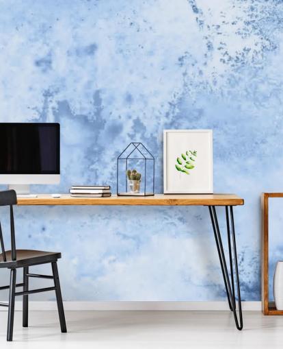 carta da parati murale ad acquerello blu chiaro chiamata Blue Watercolour per cucine, salotti e camere da letto carta da parati murale ad acquerello blu chiaro chiamata Blue Watercolour per cucine, salotti e camere da letto