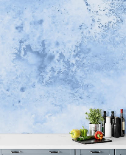 mural de papel de parede em aquarela azul claro chamado Blue Watercolour para cozinhas, salas de estar e quartos mural de papel de parede em aquarela azul claro chamado Blue Watercolour para cozinhas, salas de estar e quartos