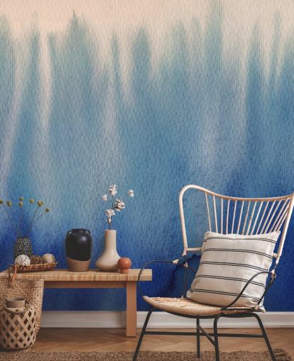 Blue Lines Watercolor Wallpaper Blue Lines Watercolor Wallpaper