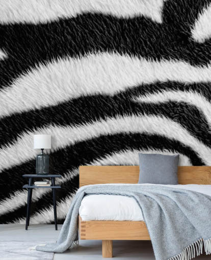 Papel pintado Zebra Print