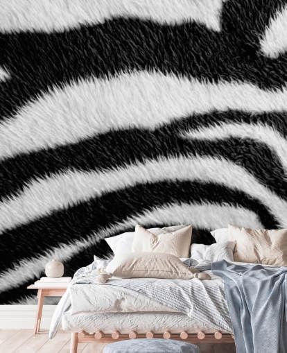 Zebra Print Wallpaper
