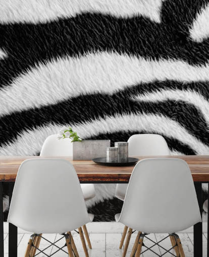 Zebra Print Baggrund