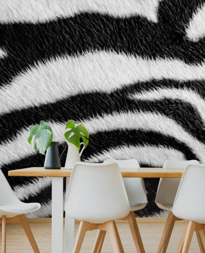 Zebra Print Wallpaper