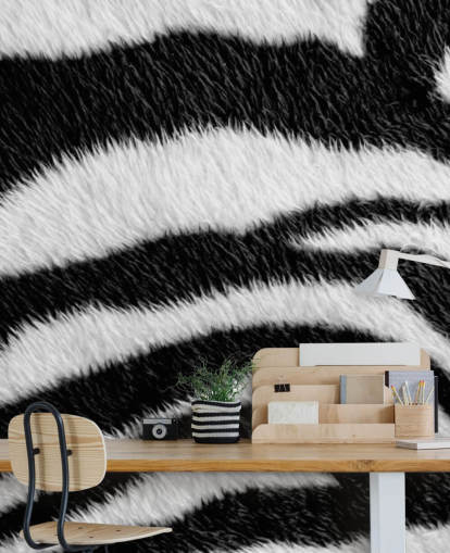 Zebra Print Wallpaper